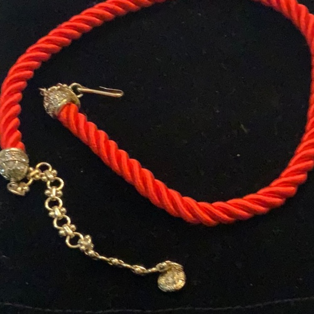 Heidi daus corded necklace